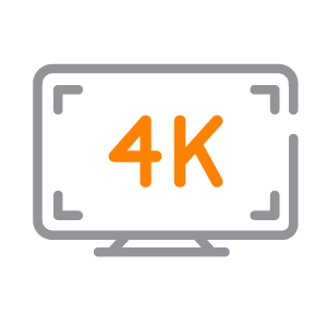 Stream in 4K Resolution